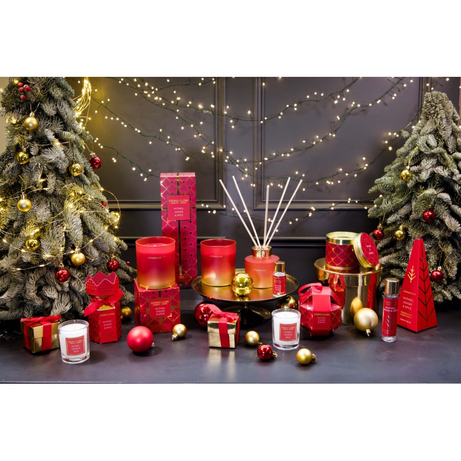 027877 Спрей для дома Seasonal Мускатный орех, имбирь и специи Stoneglow 