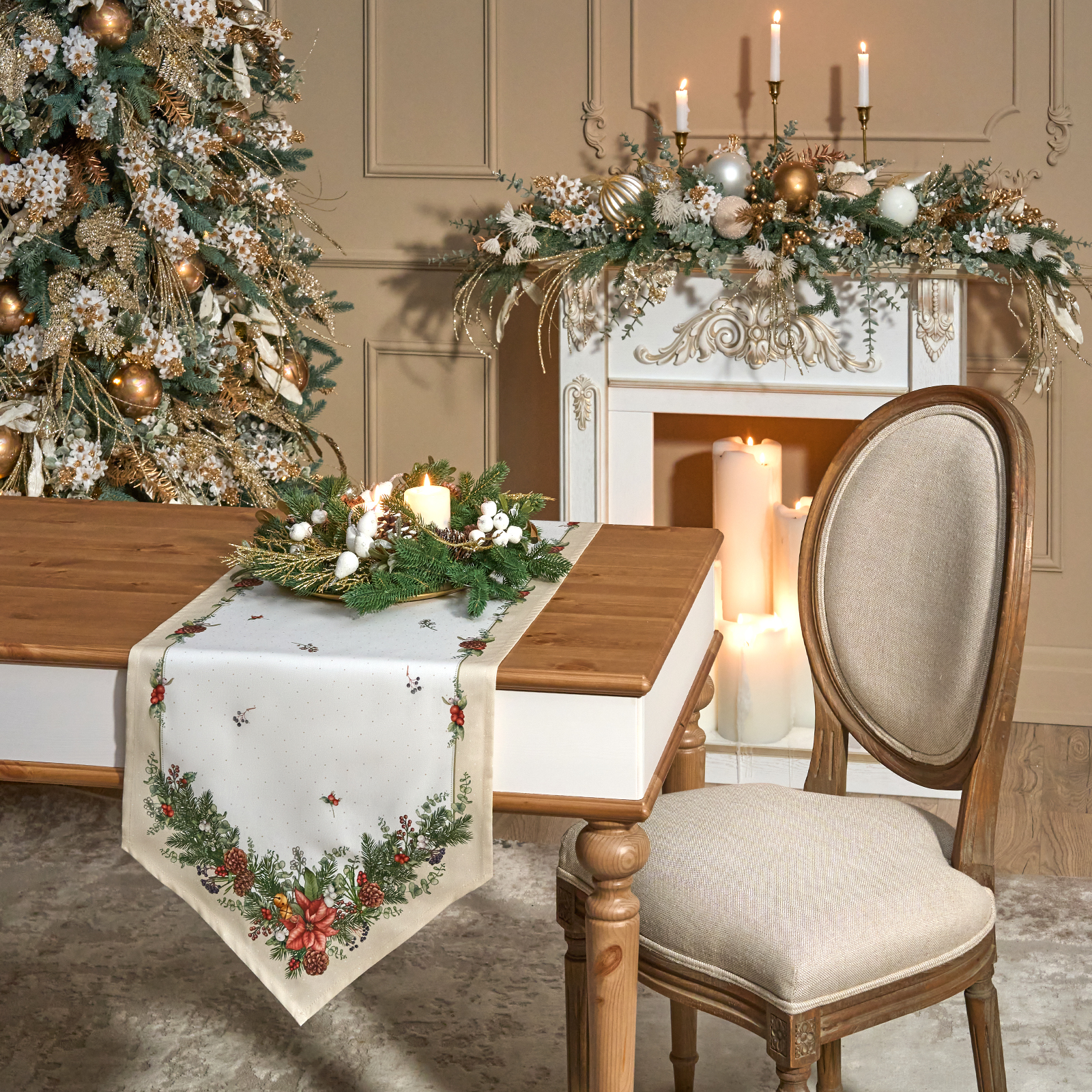 028311 Дорожка на стол 45*145 Lefard