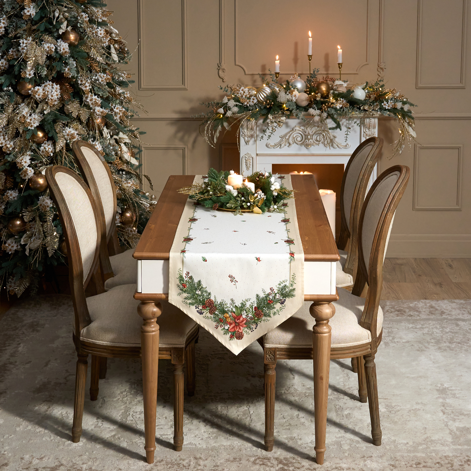 028313 Дорожка на стол 45*215 Lefard