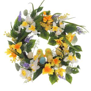 028448 Венок пасхальный 46 см